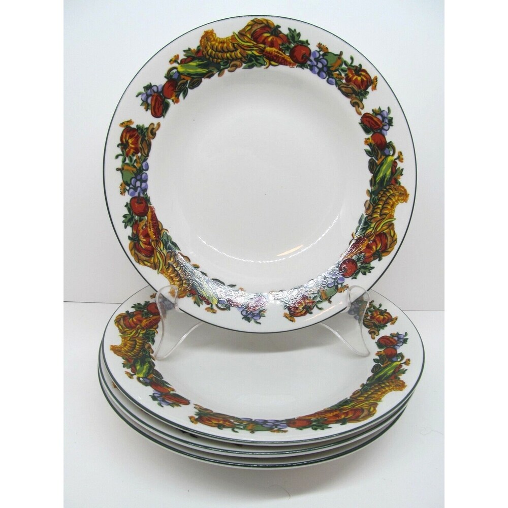 Pilgrams Harvest American Atelier Soup Bowls bundle of 4